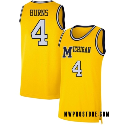 Michigan Burn Adult Baseball Jersey